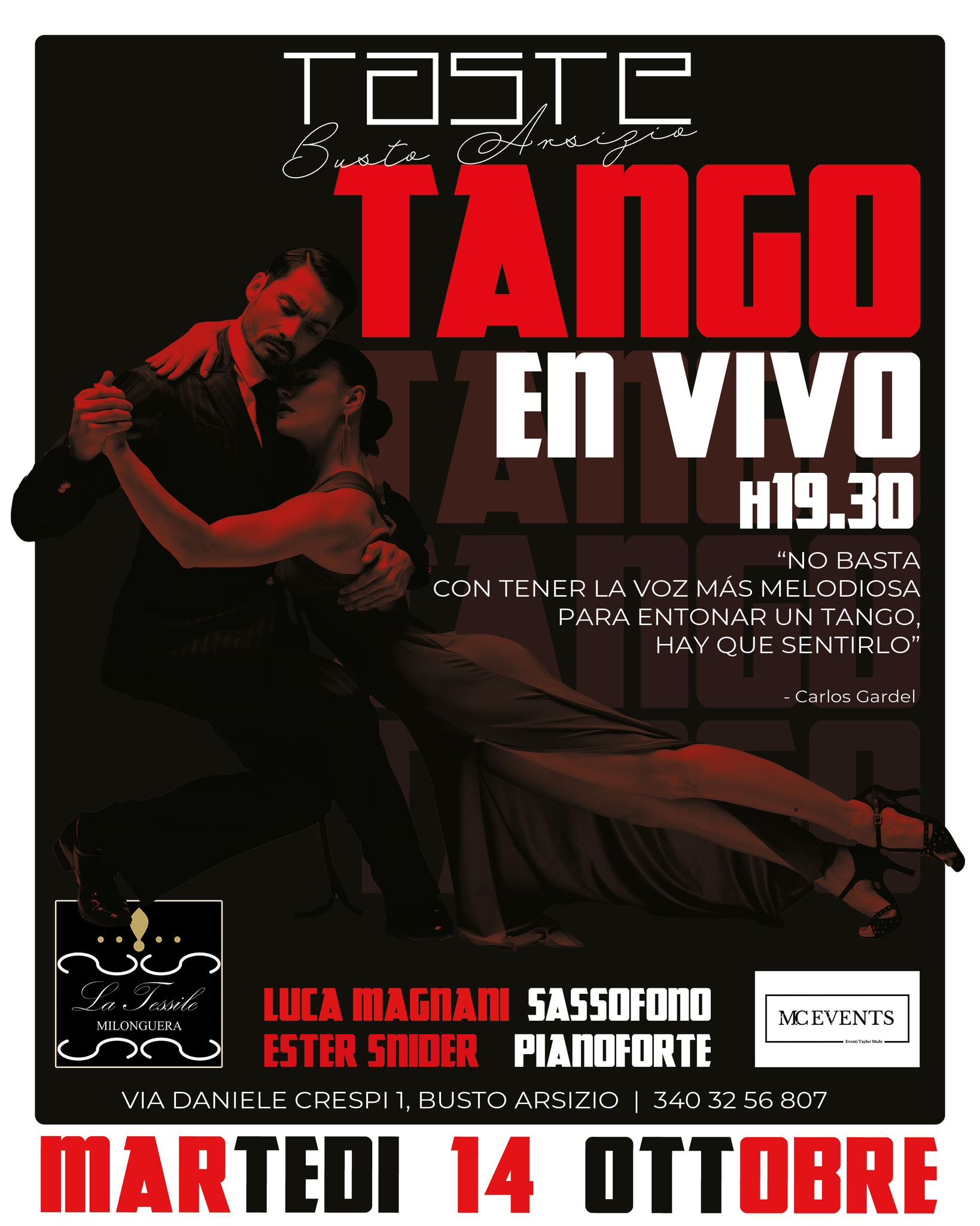 Tango Busto 2025